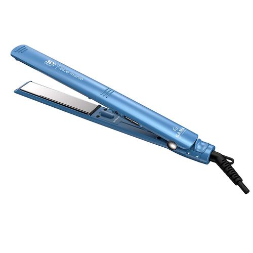 Plancha de Cabello Elegance Titanio 3D Blue